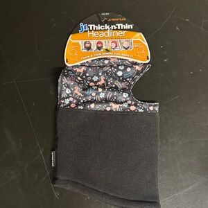 Kids Black and Floral Headliner by